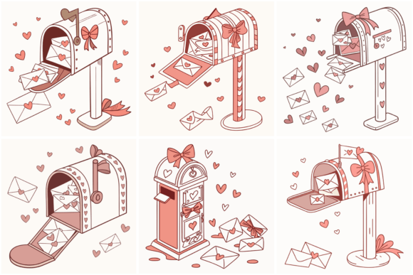 Download Nostalgic Valentine's Day Mailbox - Nostalgic valentine's day Collection