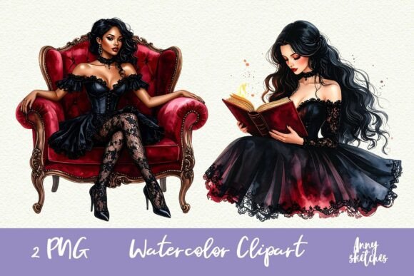 Download Gothic Woman PNG Dark Romance Clipart - Dark romance clipart Collection