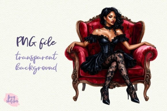 Download Gothic Woman PNG Dark Romance Clipart - Dark romance clipart Collection