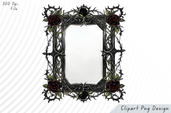 Download Thorny Elegant Gothic Frame Series Clipa - Premium Resources